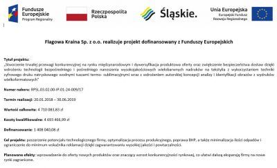 Flagowa Kraina gets an EU grant